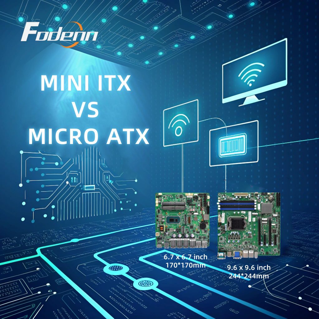 Selecting Suitable Industrial Motherboards via MINI-ITX vs. Micro ATX