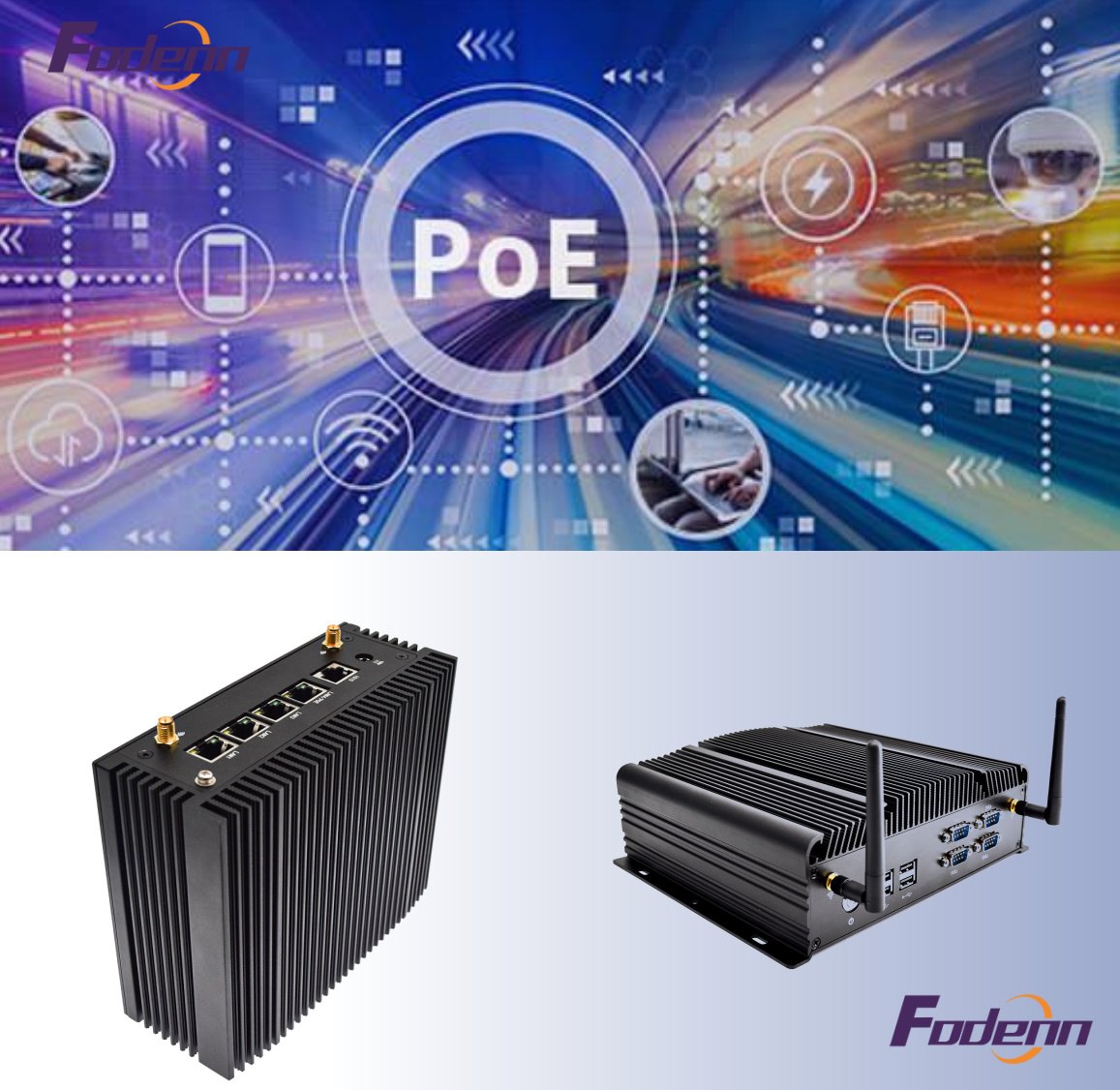 How POE Industrial Embedded Computers Play A Role In Smart Industry?