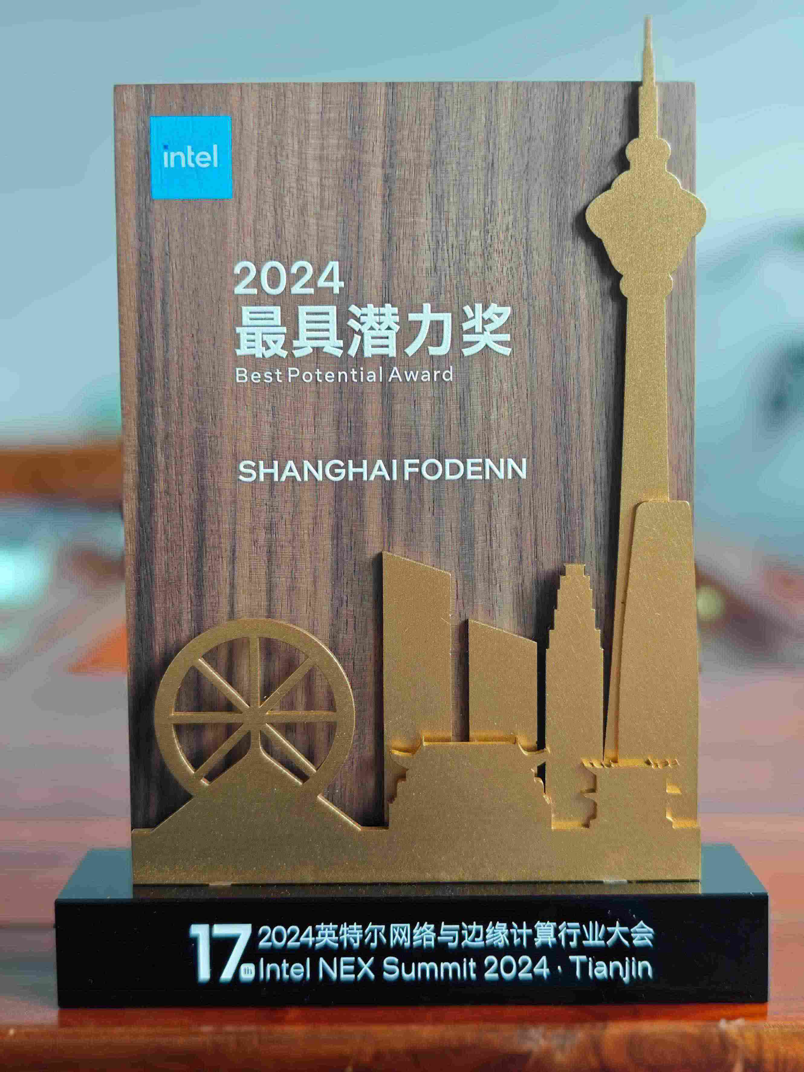 Intel Award Fodenn Manufacturer